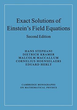 portada Exact Solutions of Einstein's Field Equations 2nd Edition Paperback (Cambridge Monographs on Mathematical Physics) (en Inglés)