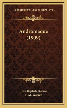 portada Andromaque (1909) (en Francés)