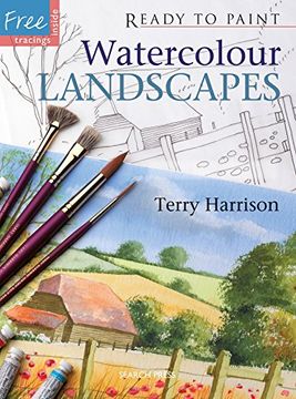 portada Ready to Paint Watercolour Landscapes: Ready to Paint Watercolour Landscapes [With Six Reusable Tracings] (in English)