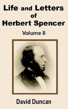 portada life and letters of herbert spencer (volume two)
