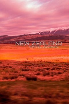 portada New Zealand landscape Travel creative Journal: New Zealand Travel Journal (en Inglés)