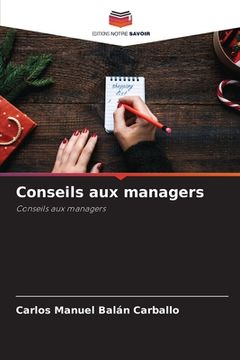 portada Conseils aux managers (en Francés)