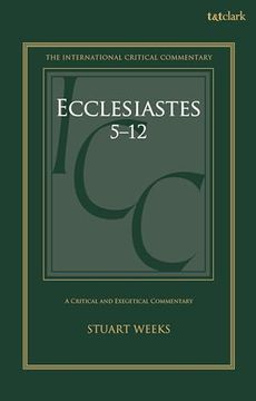 portada Ecclesiastes 5-12: A Critical and Exegetical Commentary (en Inglés)