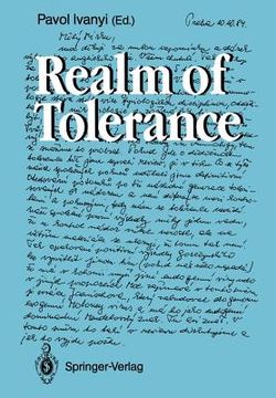 portada realm of tolerance (en Inglés)