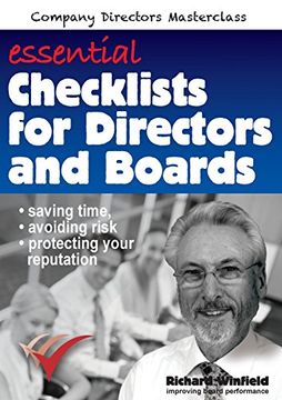 portada Essential Checklists for Directors and Boards: Helping you save time, avoid risk and protect your reputation (Company Directors Masterclass)