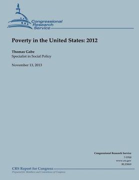 portada Poverty in the United States: 2012 (en Inglés)