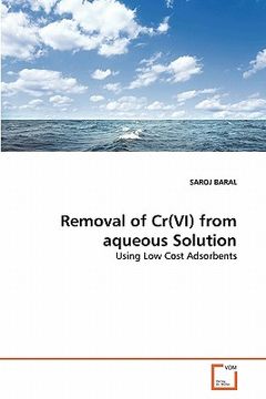 portada removal of cr(vi) from aqueous solution (en Inglés)