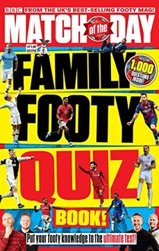 portada Match of the day Family Footy Quiz Book (en Inglés)