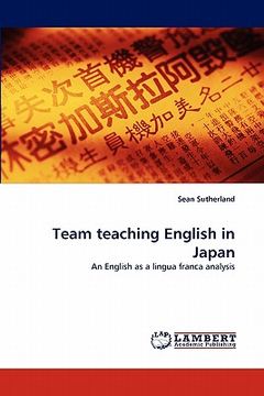 portada team teaching english in japan (in English)
