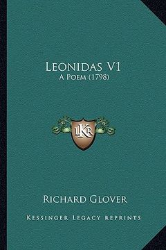 portada leonidas v1: a poem (1798) (en Inglés)