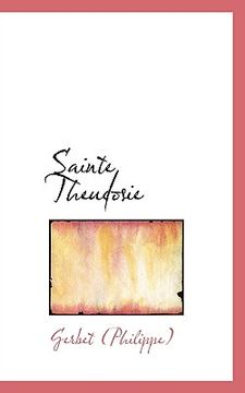 portada sainte theudosie (in English)