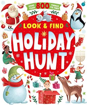 portada Holiday Hunt: More Than 800 Things to Find! (Look & Find) 