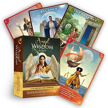 portada Angel Wisdom Tarot: A 78-Card Deck and Guidebook (en Inglés)