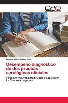 portada Desempeño Diagnóstico de dos Pruebas Serológicas Oficiales (in Spanish)