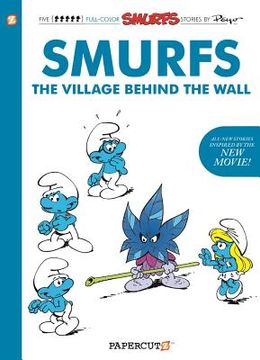 portada Smurfs the Village Behind the Wall gn (en Inglés)