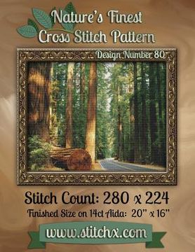 portada Nature's Finest Cross Stitch Pattern: Design Number 80 (en Inglés)