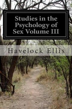 portada Studies in the Psychology of Sex Volume III (en Inglés)