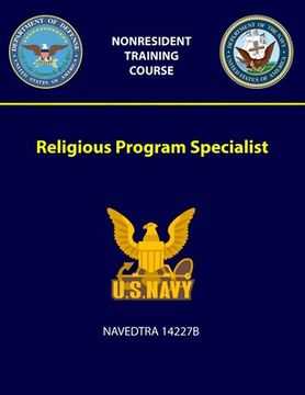 portada Religious Program Specialist - NAVEDTRA 14227B (en Inglés)