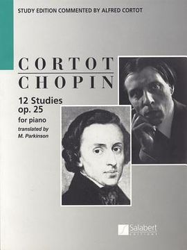 portada Chopin: 12 Studies for Piano, Op. 25 (en Inglés)