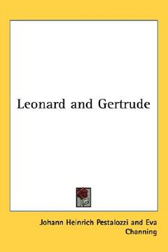 portada leonard and gertrude (en Inglés)