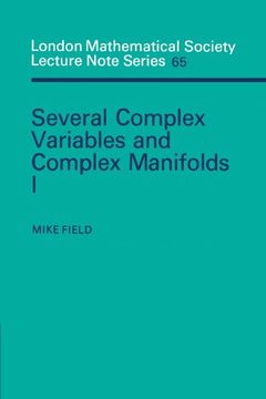 portada Several Complex Variables and Complex Manifolds i Paperback: Pt. 1 (London Mathematical Society Lecture Note Series) (en Inglés)
