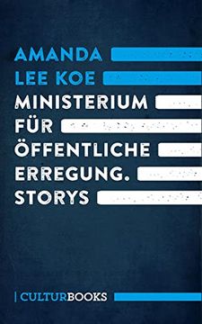 portada Ministerium für Öffentliche Erregung: Storys (en Alemán)