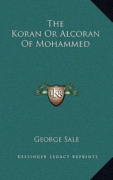 portada the koran or alcoran of mohammed (en Inglés)