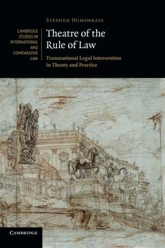 portada Theatre of the Rule of law Paperback (Cambridge Studies in International and Comparative Law) (en Inglés)
