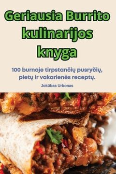portada Geriausia Burrito kulinarijos knyga (en Lituano)