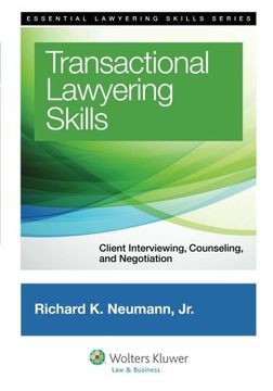 portada Transactional Lawyering Skills: Becoming a Deal Lawyer (Essential Lawyering Skills)