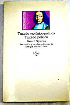 portada tratado teologico-politico. tratado politico (seleccion)