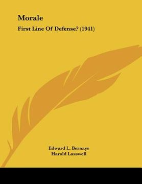 portada morale: first line of defense? (1941) (in English)