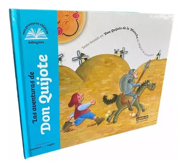 portada Las aventuras de Don Quijote (tapa dura bilingue)