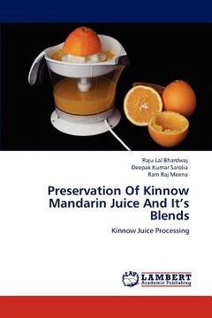portada preservation of kinnow mandarin juice and it's blends