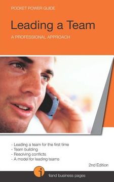 portada Leading a Team: A professional Approach (en Inglés)