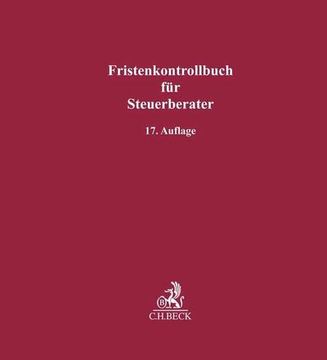portada Fristenkontrollbuch für Steuerberater (en Alemán)