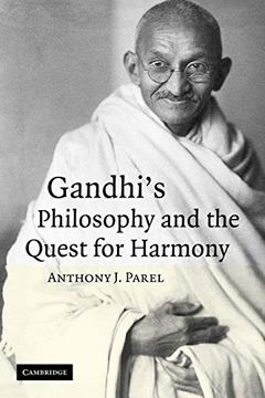 portada Gandhi's Philosophy and the Quest for Harmony (en Inglés)