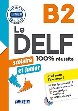 portada Le Delf Scolaire et Junior b2 - Übungsheft mit Mp3-Cd und Lösungen (en Francés)