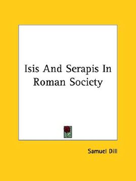 portada isis and serapis in roman society