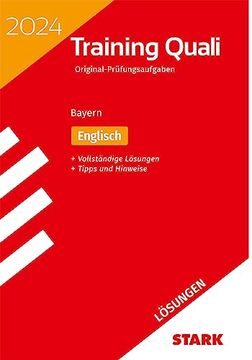 portada Stark Lösungen zu Training Abschlussprüfung Quali Mittelschule 2024 - Englisch 9. Klasse - Bayern