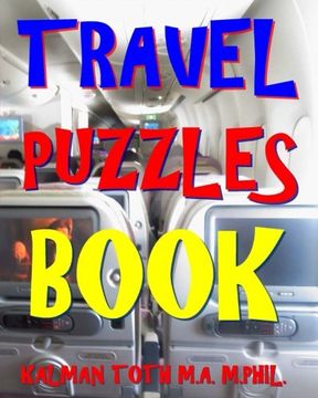 portada Travel Puzzles Book: 300 Amazing & Hard Themed Word Search Puzzles