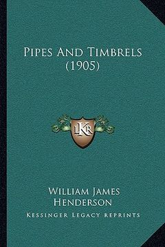 portada pipes and timbrels (1905) (en Inglés)