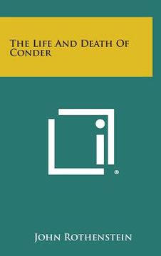 portada The Life and Death of Conder (in English)