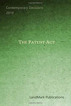 portada The Patent act (in English)