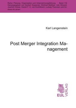 portada Post Merger Integration Management 