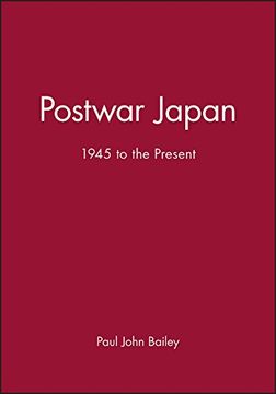 portada Postwar Japan 1945 to the Present: 1945 to Present (Historical Association Studies) 
