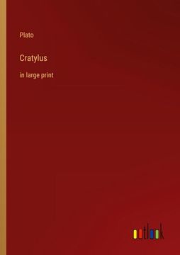 portada Cratylus: in large print (en Inglés)