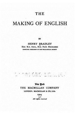 portada The making of English
