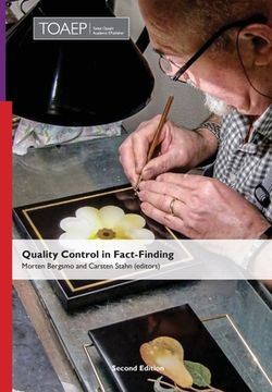 portada Quality Control in Fact-Finding (en Inglés)