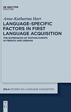 portada Language-Specific Factors in First Language Acquisition (en Inglés)